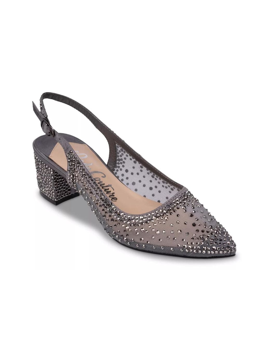 Lady Couture Black Demi Pump