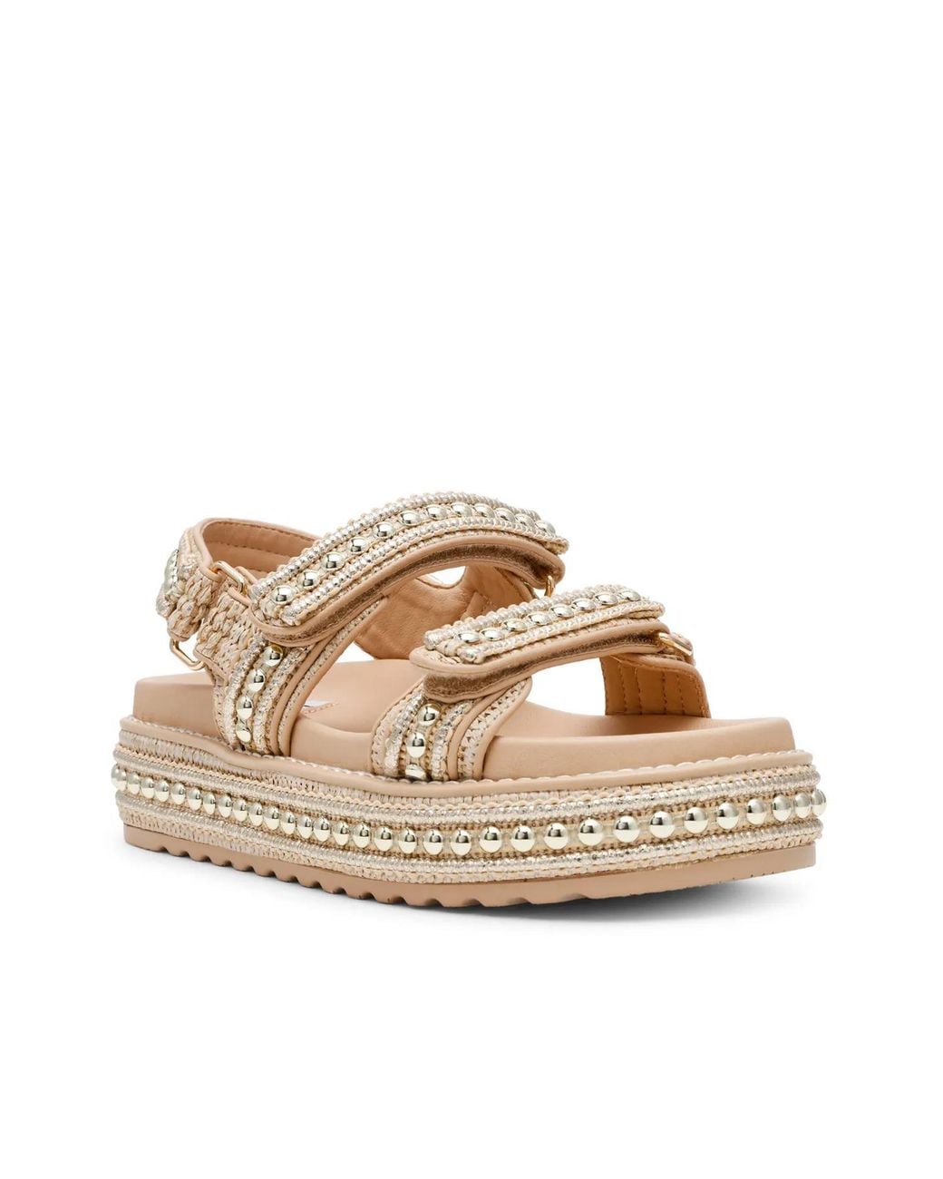 Steve Madden Metallic Big Mona Platform Sandal
