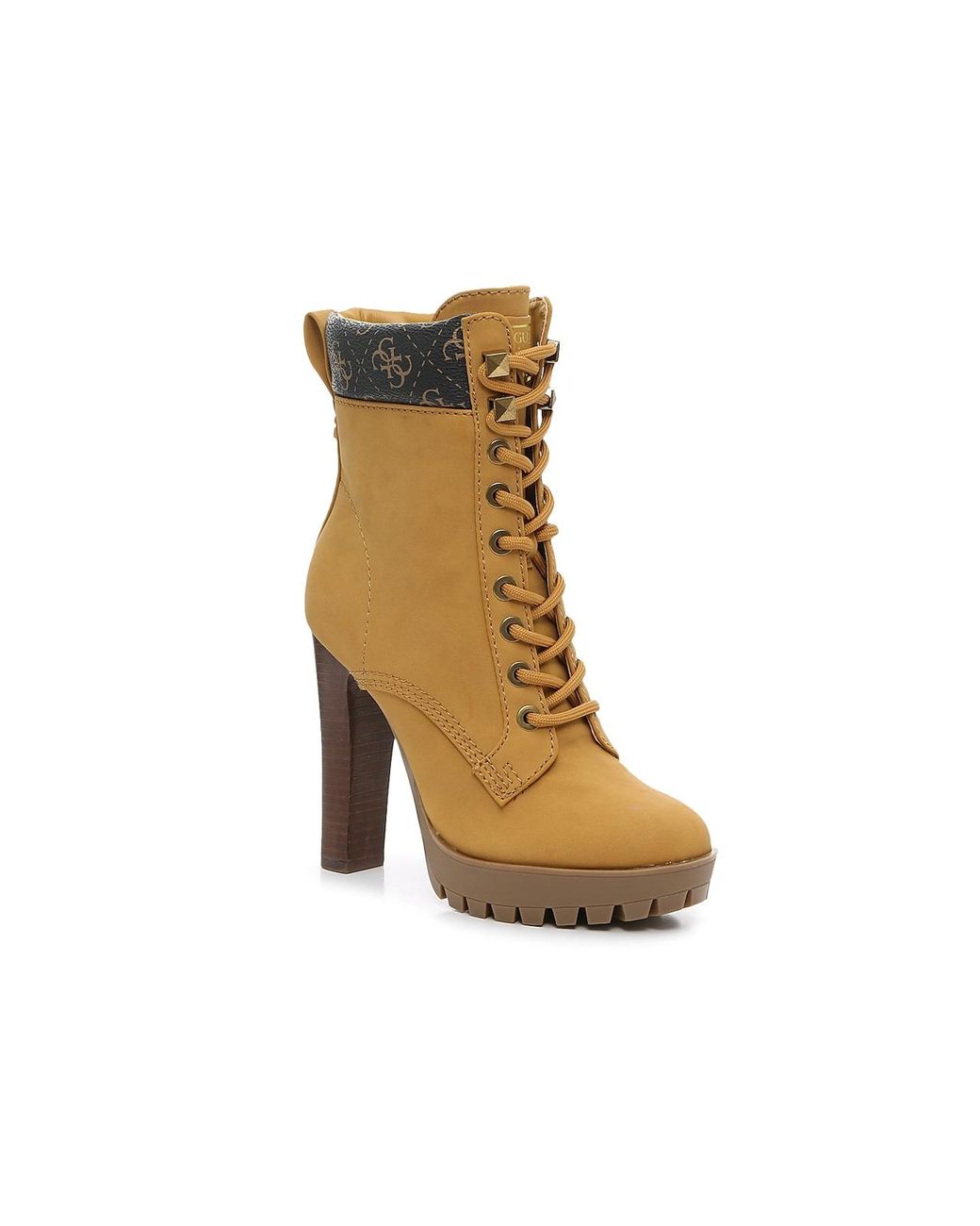 guess women's dejah platform dress bootie