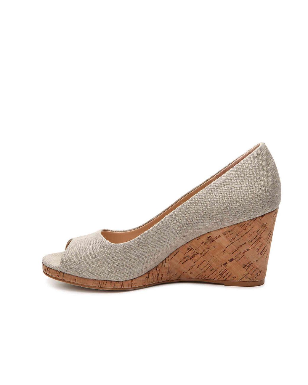 kaydena espadrille wedge pump