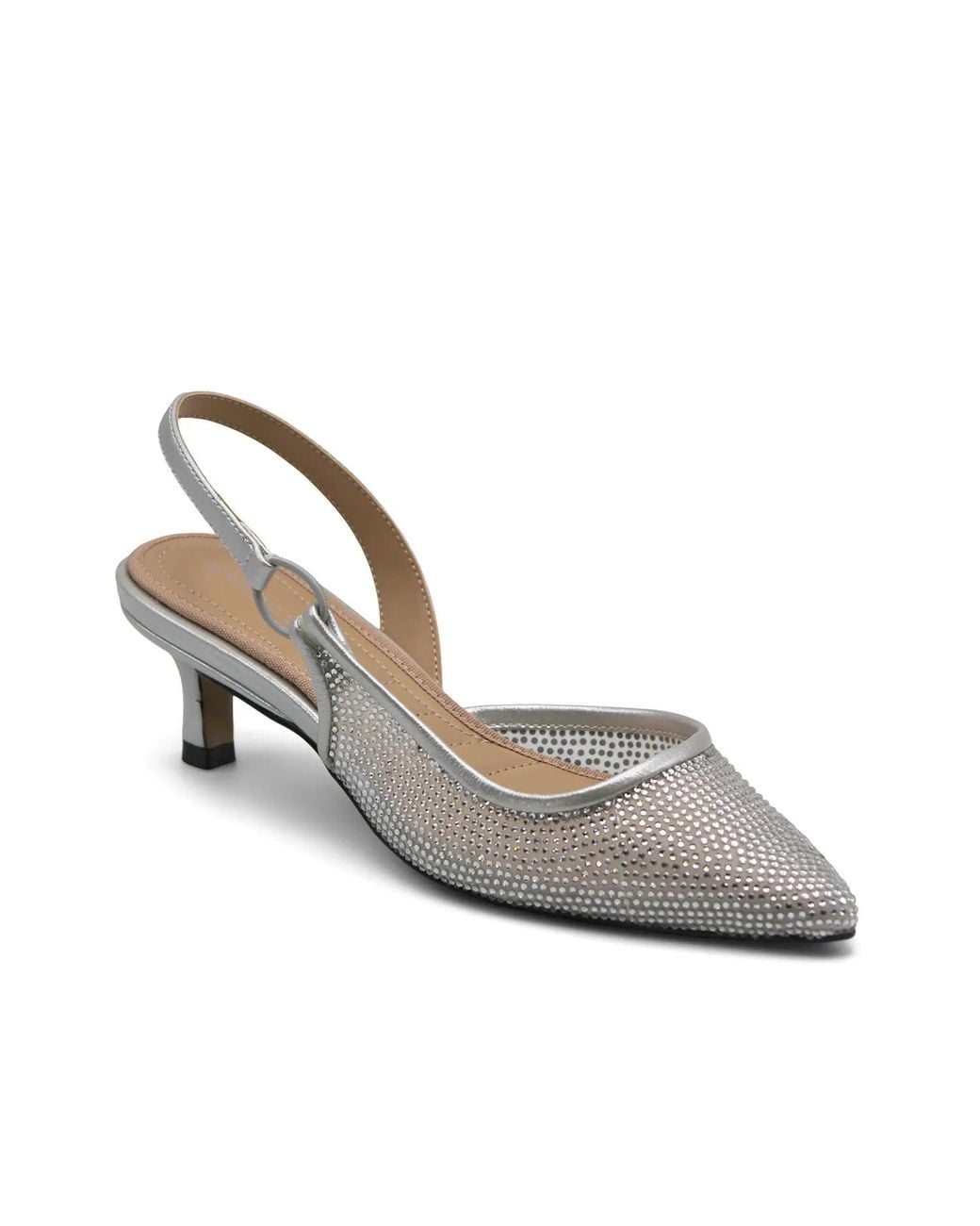 Adrienne Vittadini Gray Snipe Pump