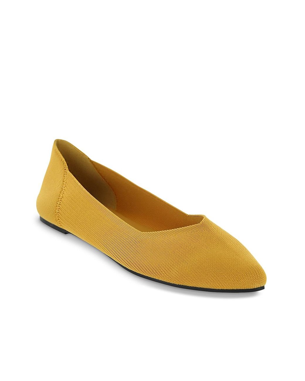 MIA Kerri Ballet Flat in Yellow Lyst