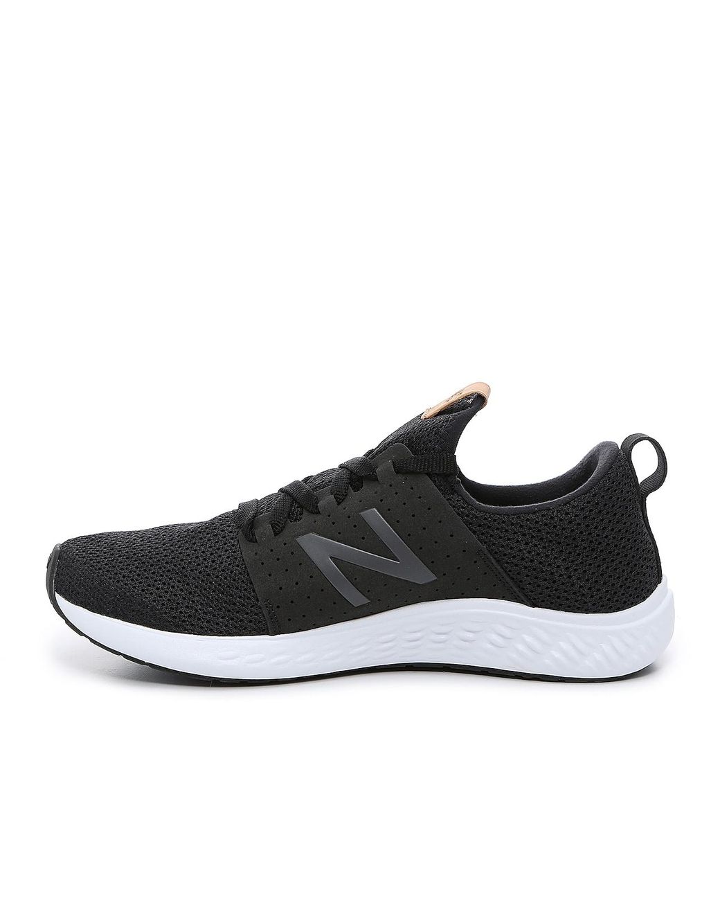 New Balance Fresh Foam Sport Lightweight Running Shoe in Black | Lyst