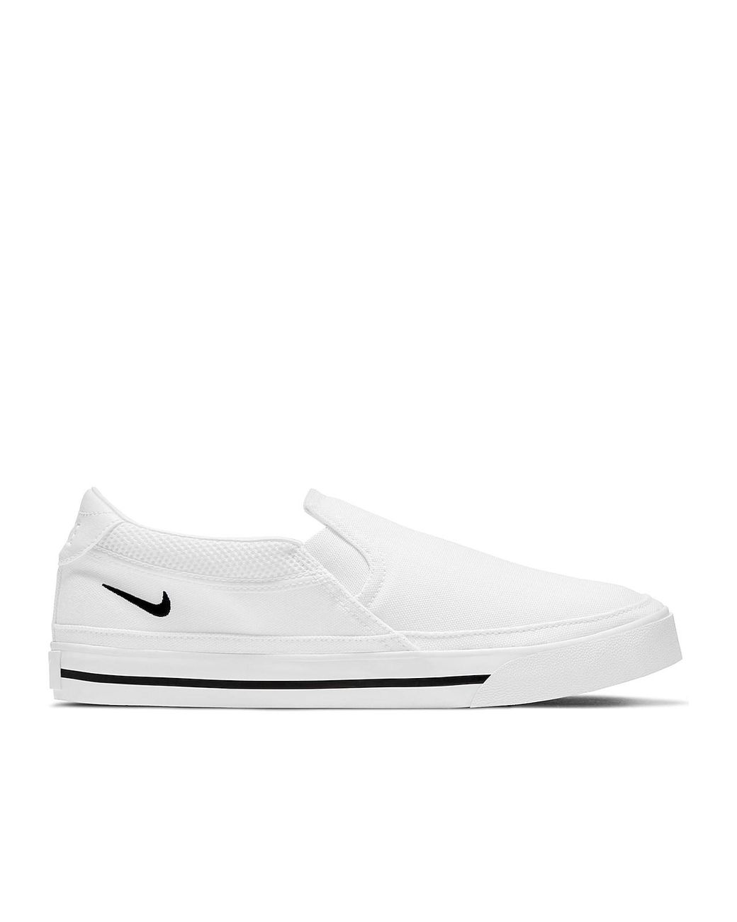Nike Court Legacy Slip-on Sneaker in White - Lyst