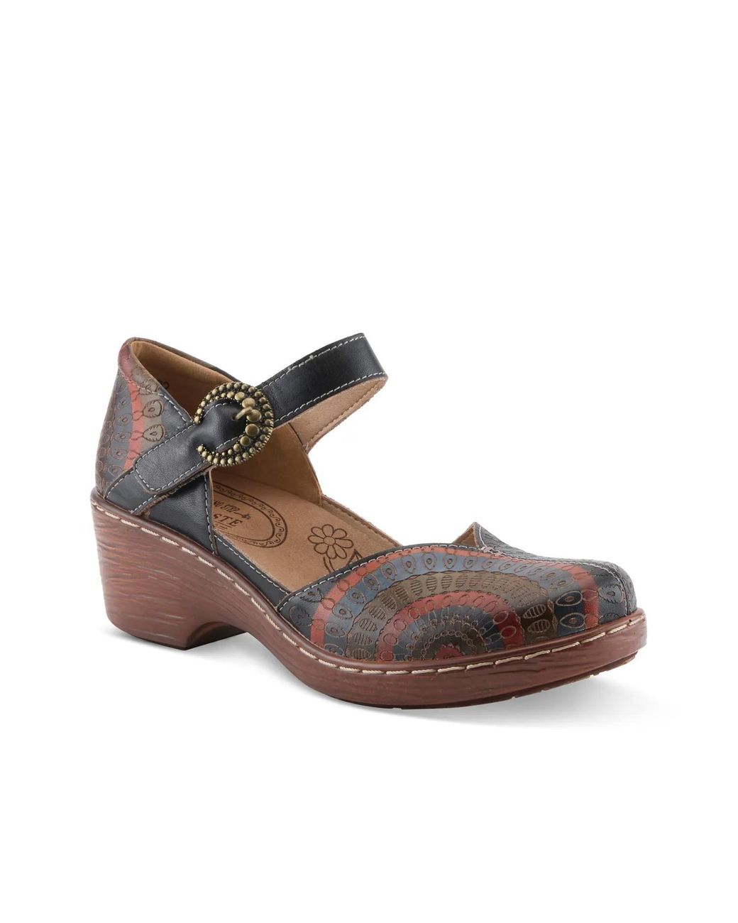 L'ARTISTE Brown Veesome Pump
