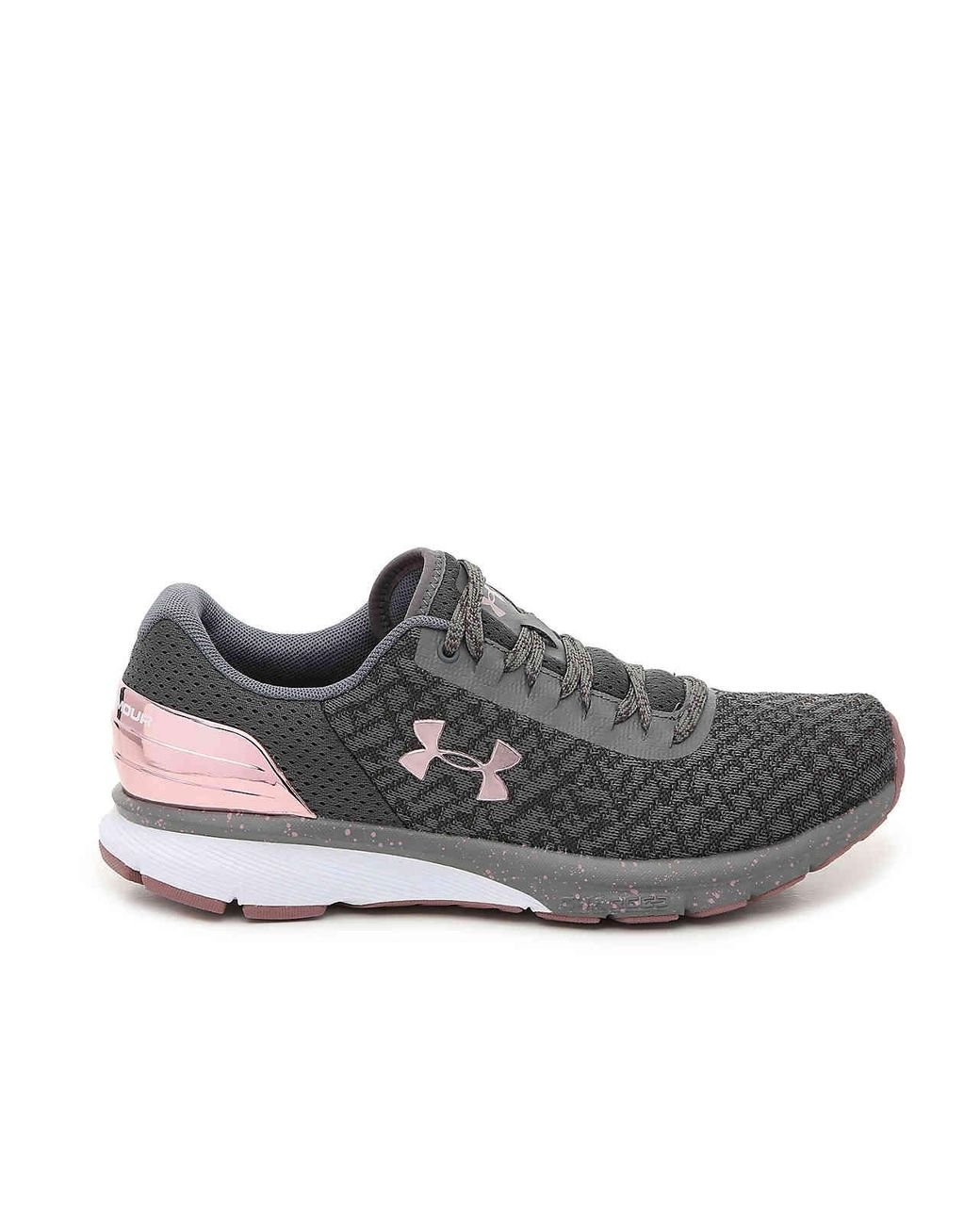 Under Armour Synthetic Charged Escape 2 Running Shoe in Grey/Rose Gold  Metallic (Gray) | Lyst