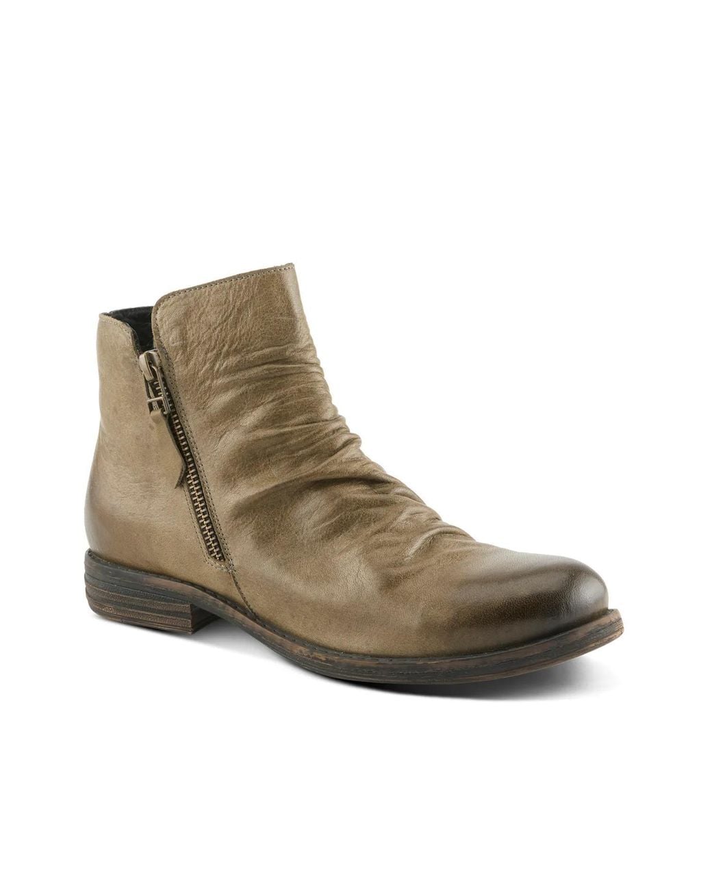 Spring Step Green Marquis Bootie