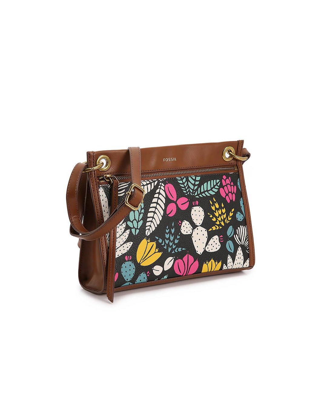 Fossil Violet Crossbody Bag | Lyst