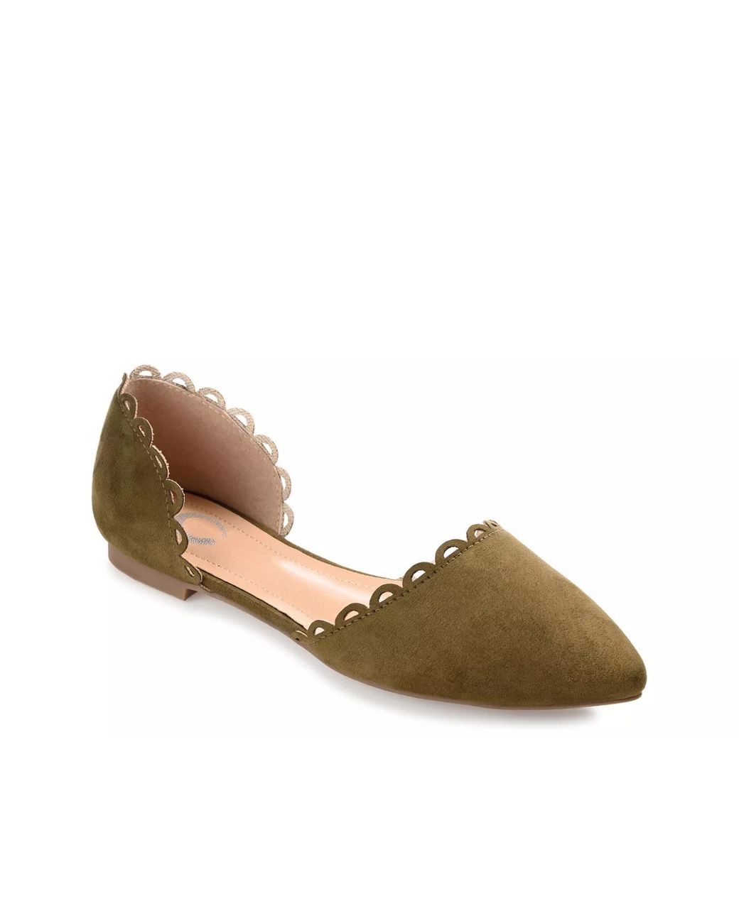 Journee Collection Metallic Wide Width Jezlin Flat