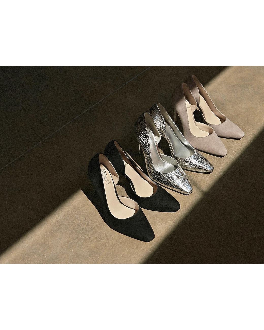Vince Camuto Faiva Pump in Beige 
