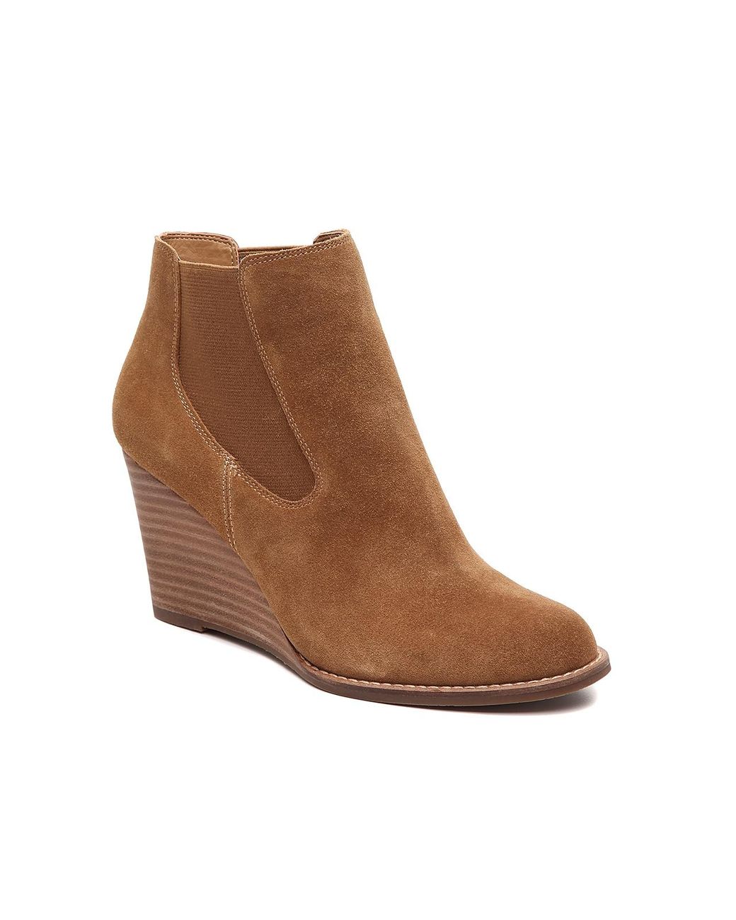 Lucky Brand Suede Yamka Wedge Chelsea 