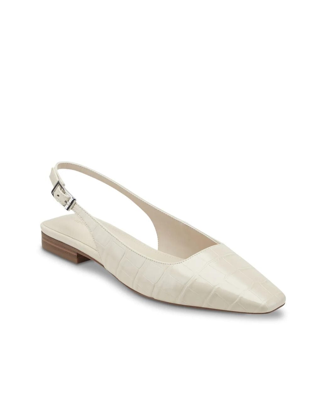 Marc Fisher White Gelli Flat