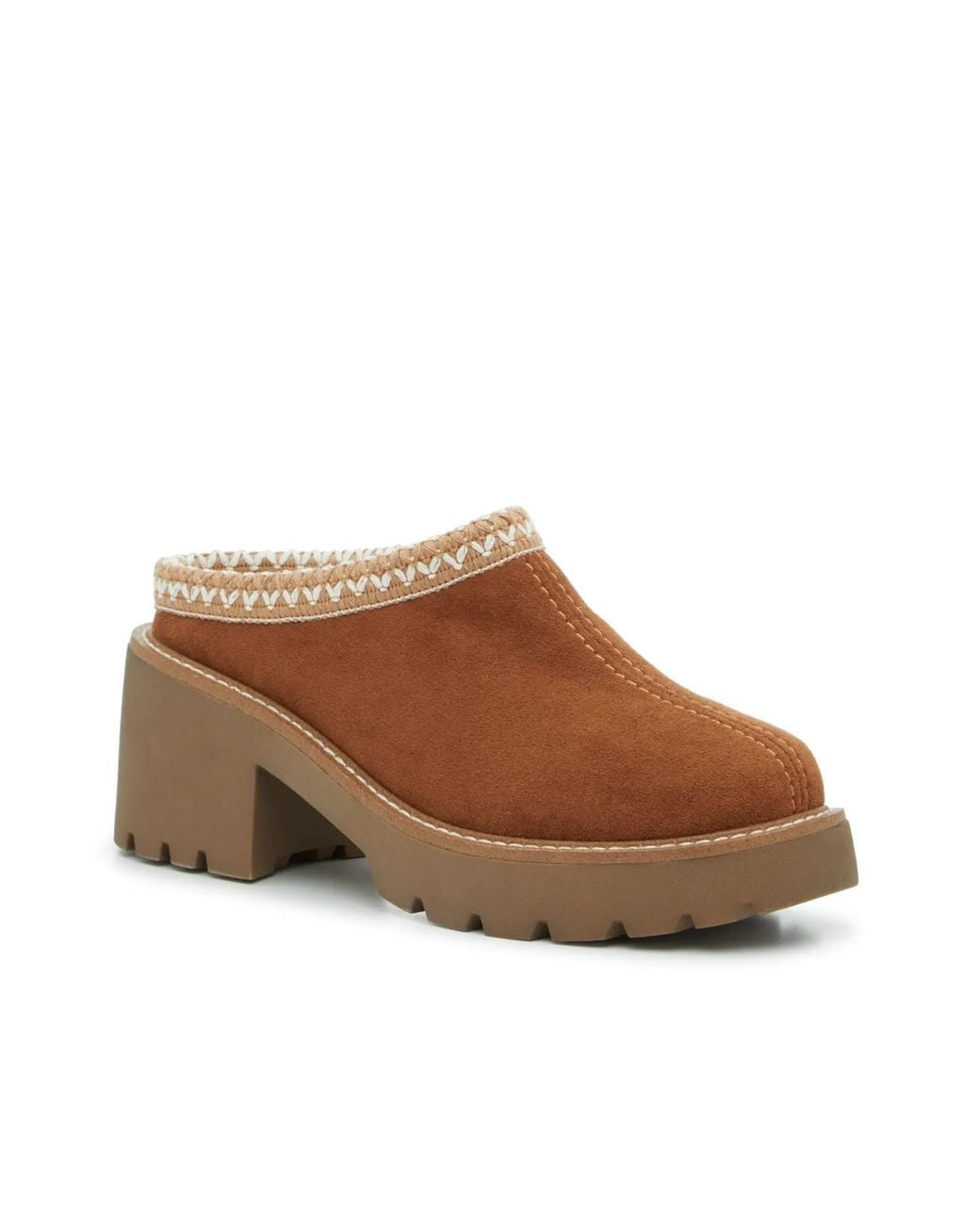 Steve Madden Brown Brixtin Clog