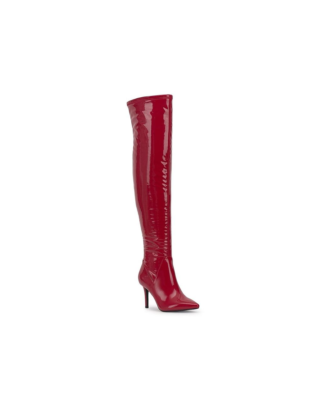 jessica-simpson-leather-abrine-over-the-knee-boot-in-red-black-lyst