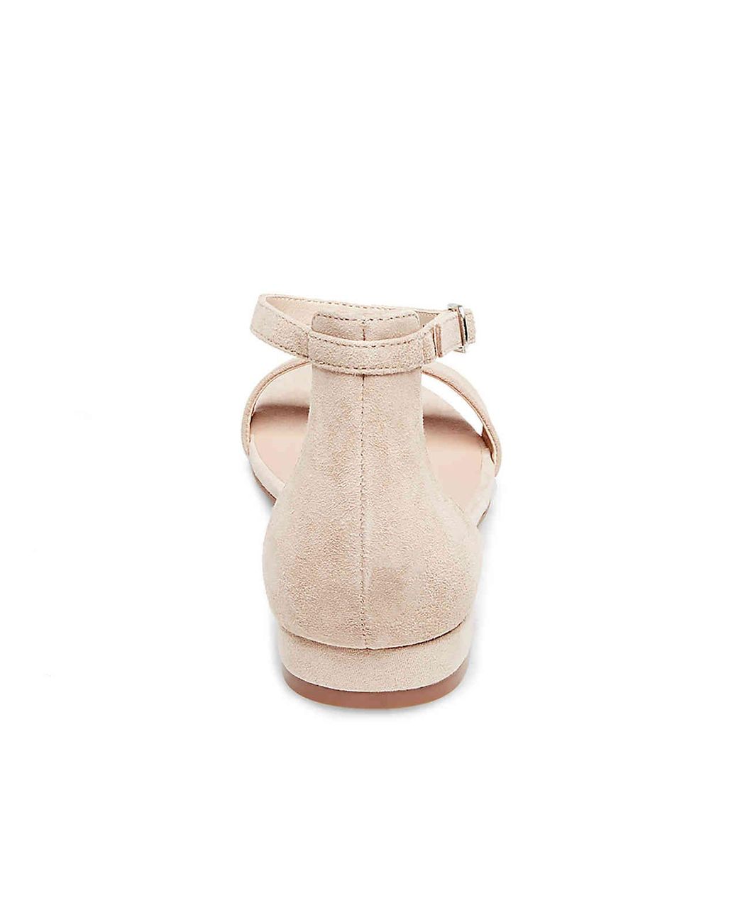 Steve Madden Lamp Flat Sandal in Natural Lyst