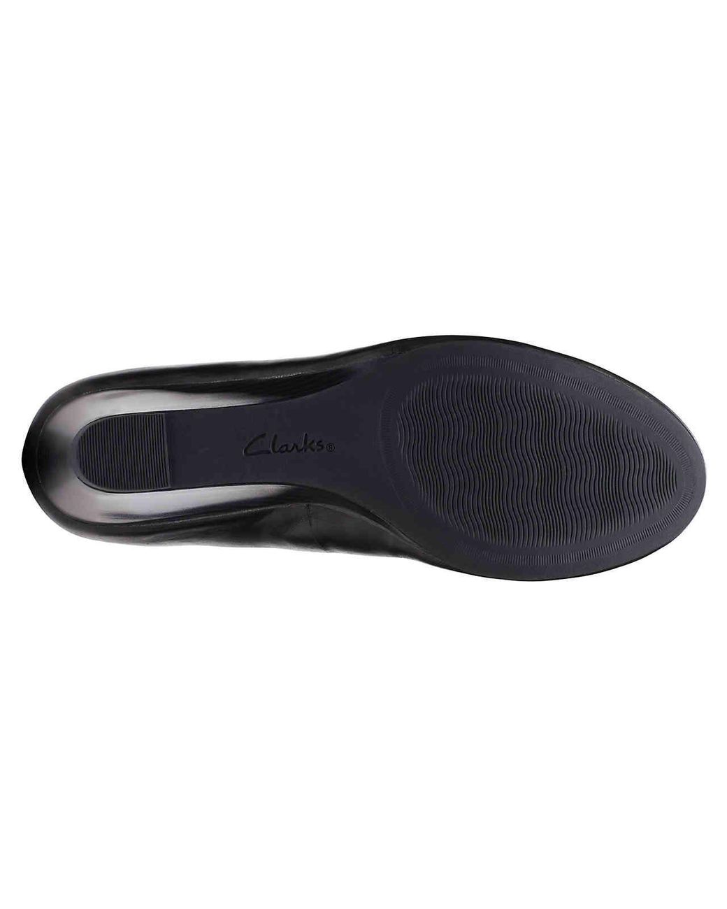 clarks flores petra wedge pump