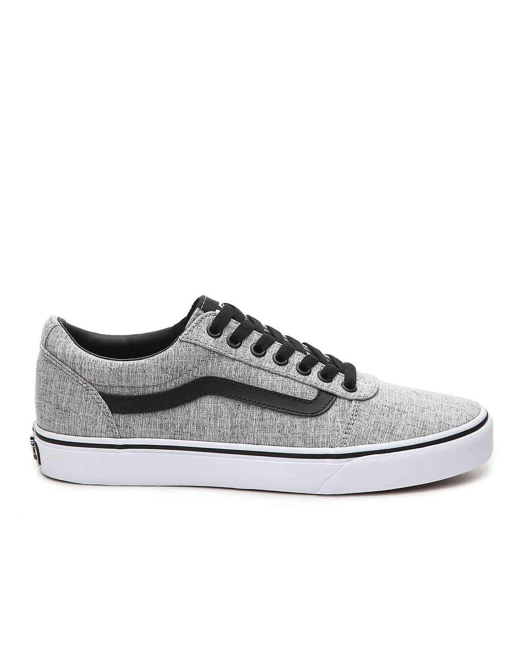 Vans Ward Lo Canvas Sneaker in Gray for Men | Lyst