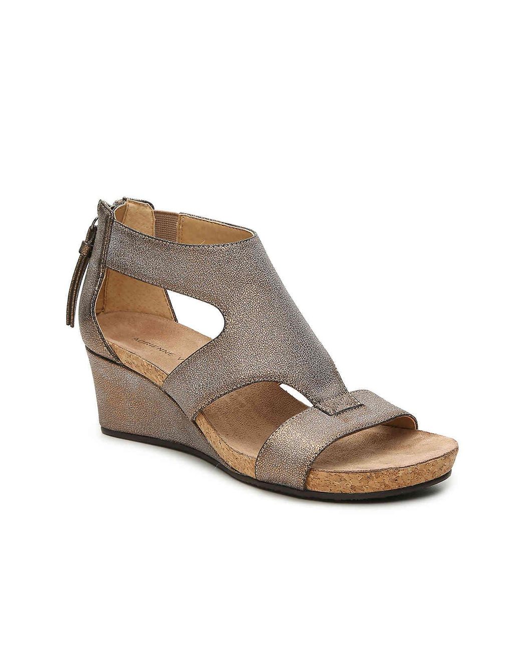 Adrienne Vittadini Tricia Wedge Sandal 
