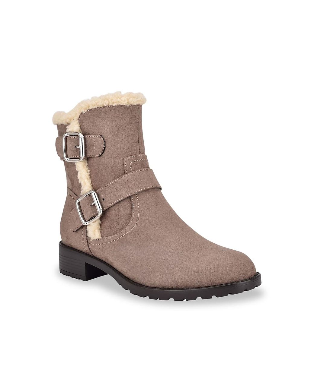 unisa booties with wrap buckle