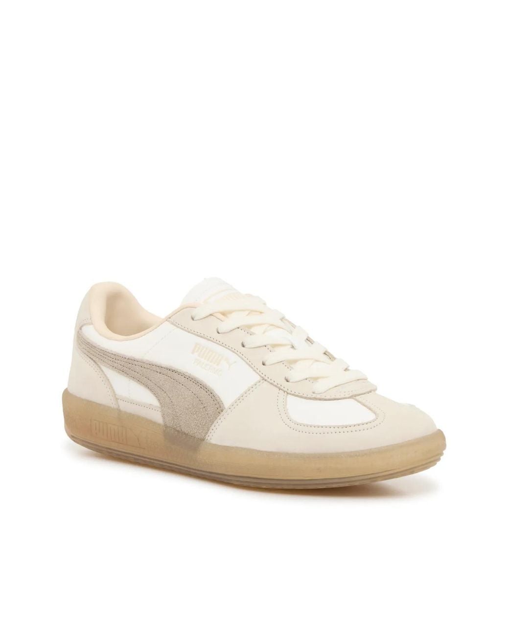 PUMA White Palermo Sneaker