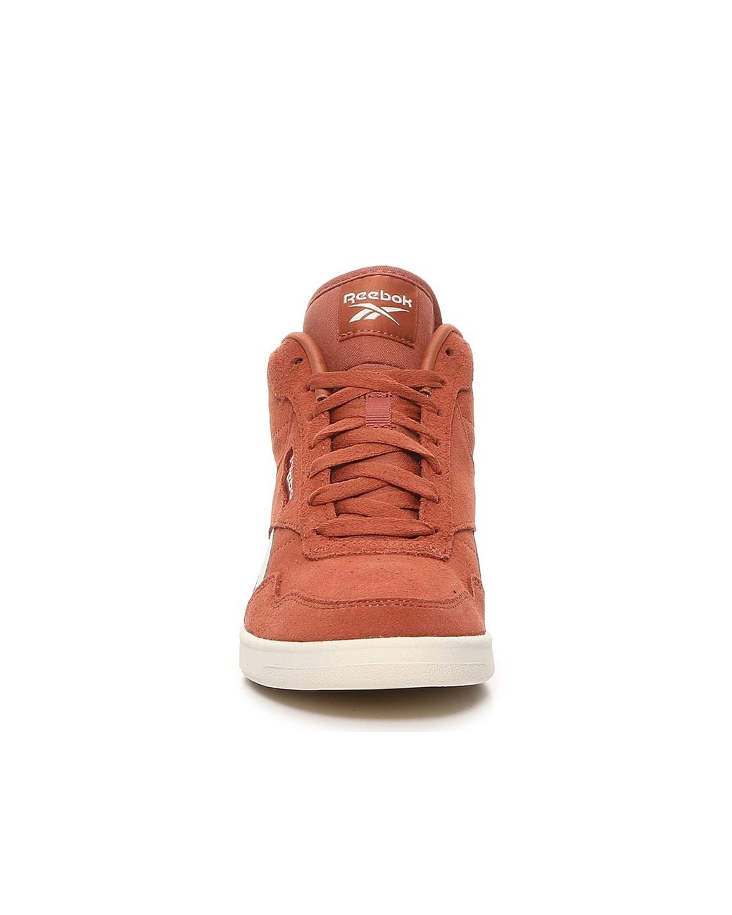 Orange high cheap top reeboks