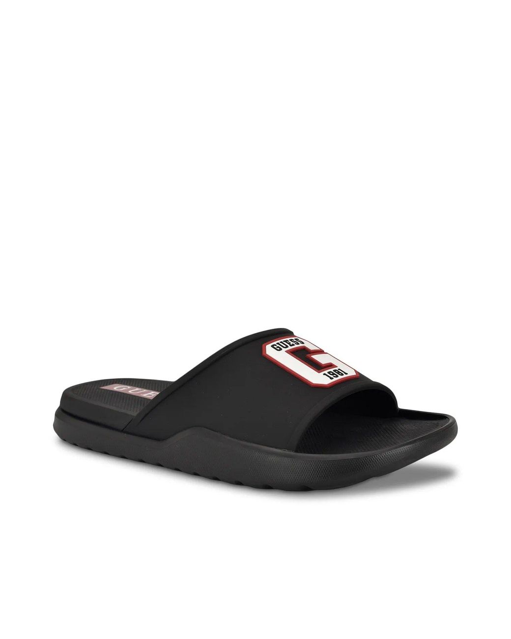 Guess Colco Sandalo da scvolo n PU da uomo n nero | Sandalen, Füße