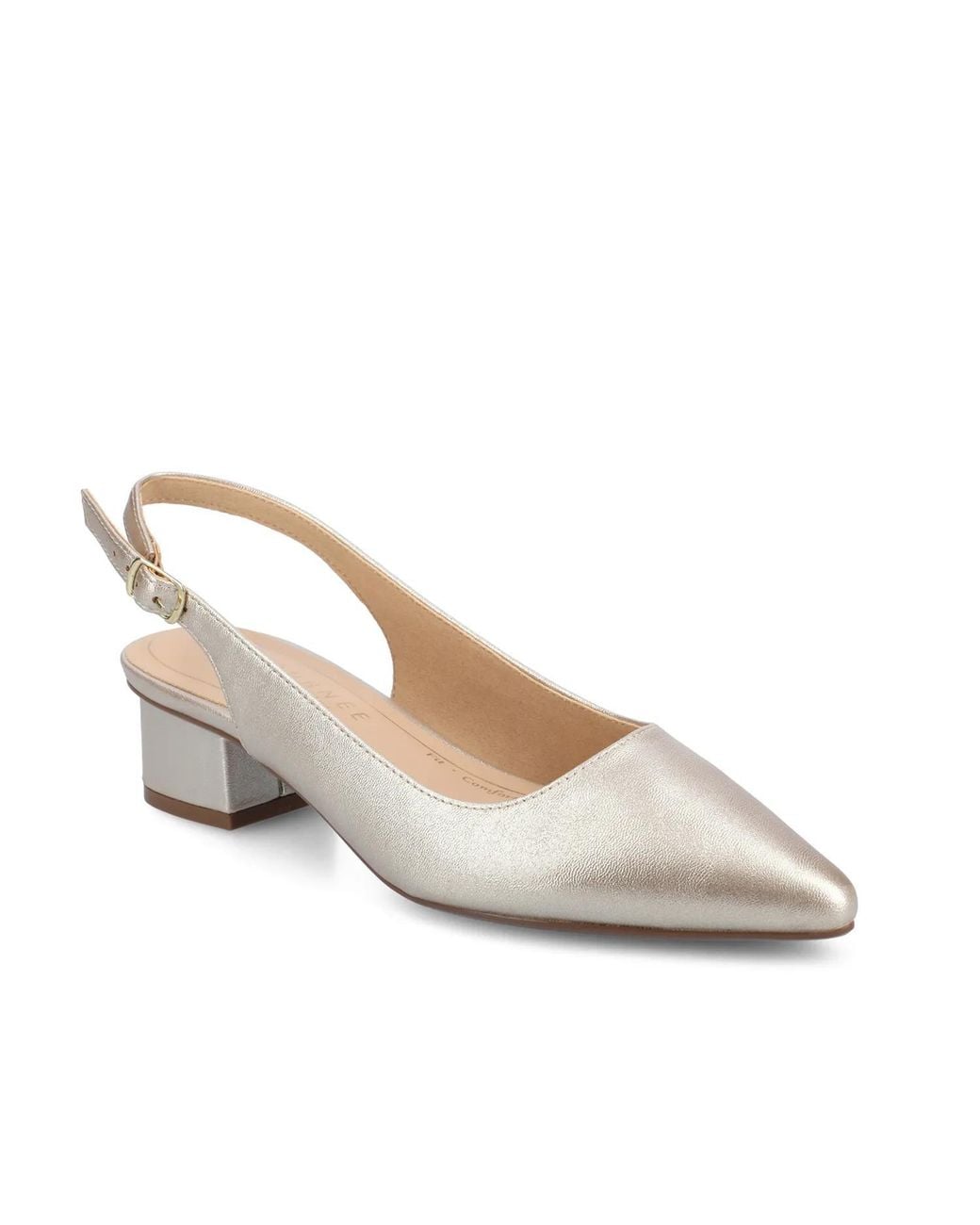 Journee Collection White Sylvia Pump