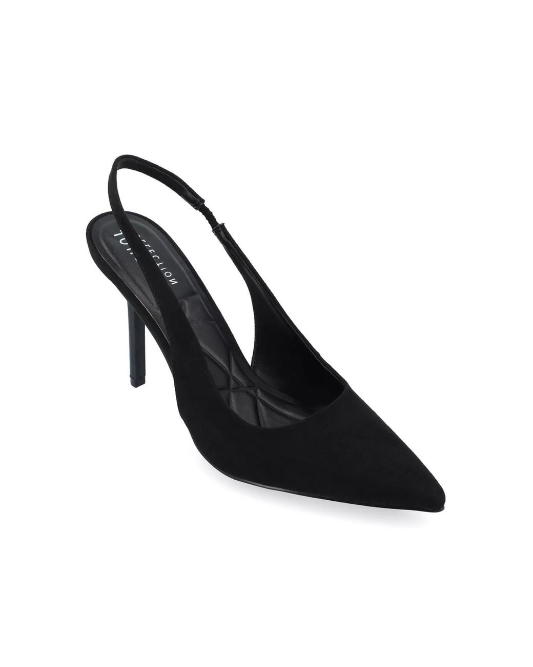 Journee Collection Black Elenney Pump