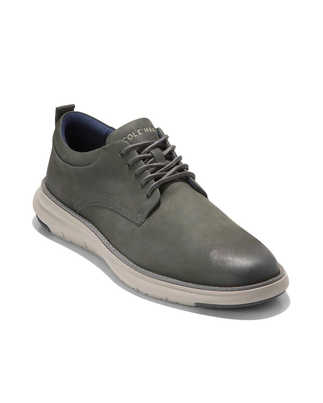 cole haan grey dress shoes Grand Remix Oxford in Black for Men cole haan zerogrand oxford