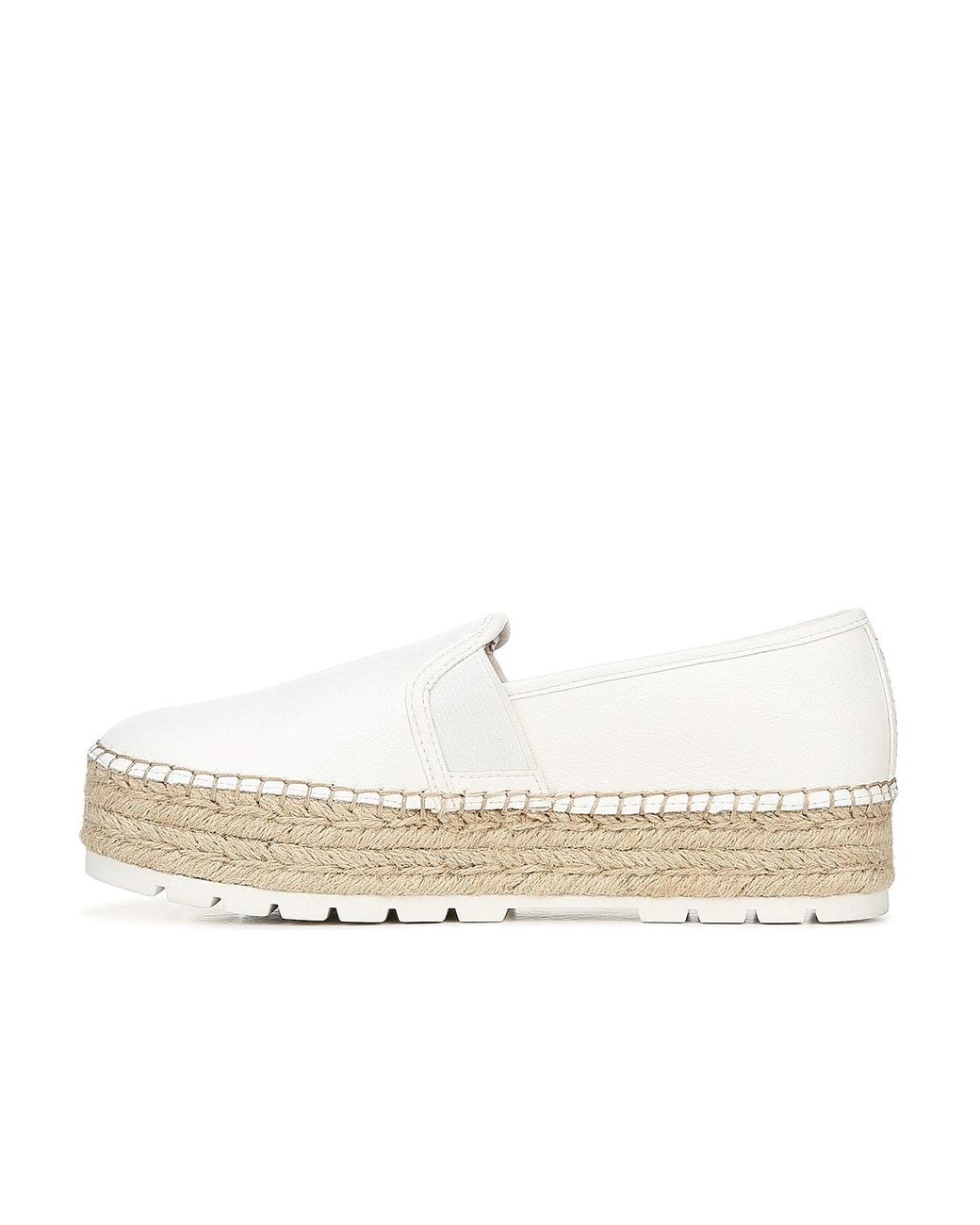 Circus by Sam Edelman Cora Espadrille Platform Slip-on in White | Lyst