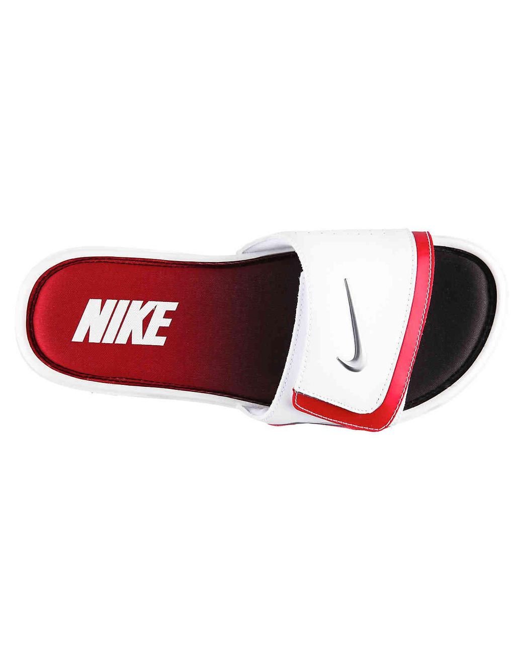 Nike Comfort Slide 2 Sandal in Red