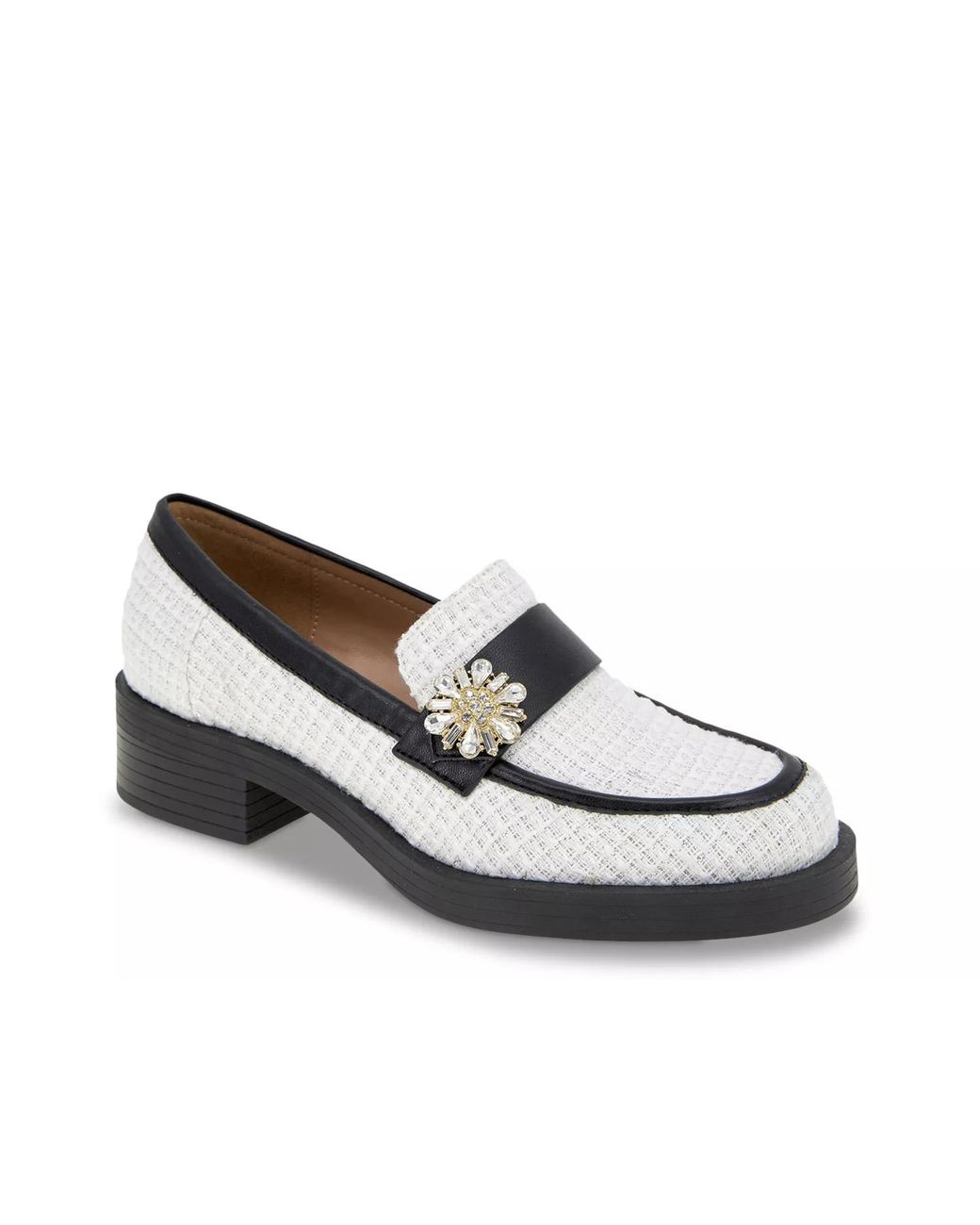 BCBGeneration White Colin Loafer