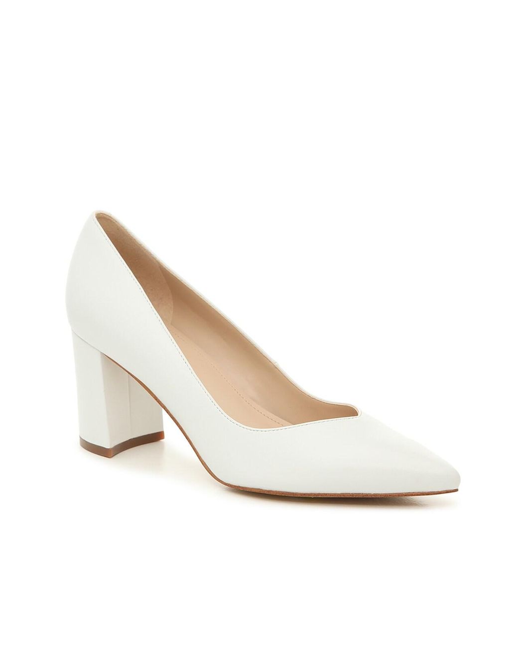 Marc Fisher Caitlin Pump in White | Lyst