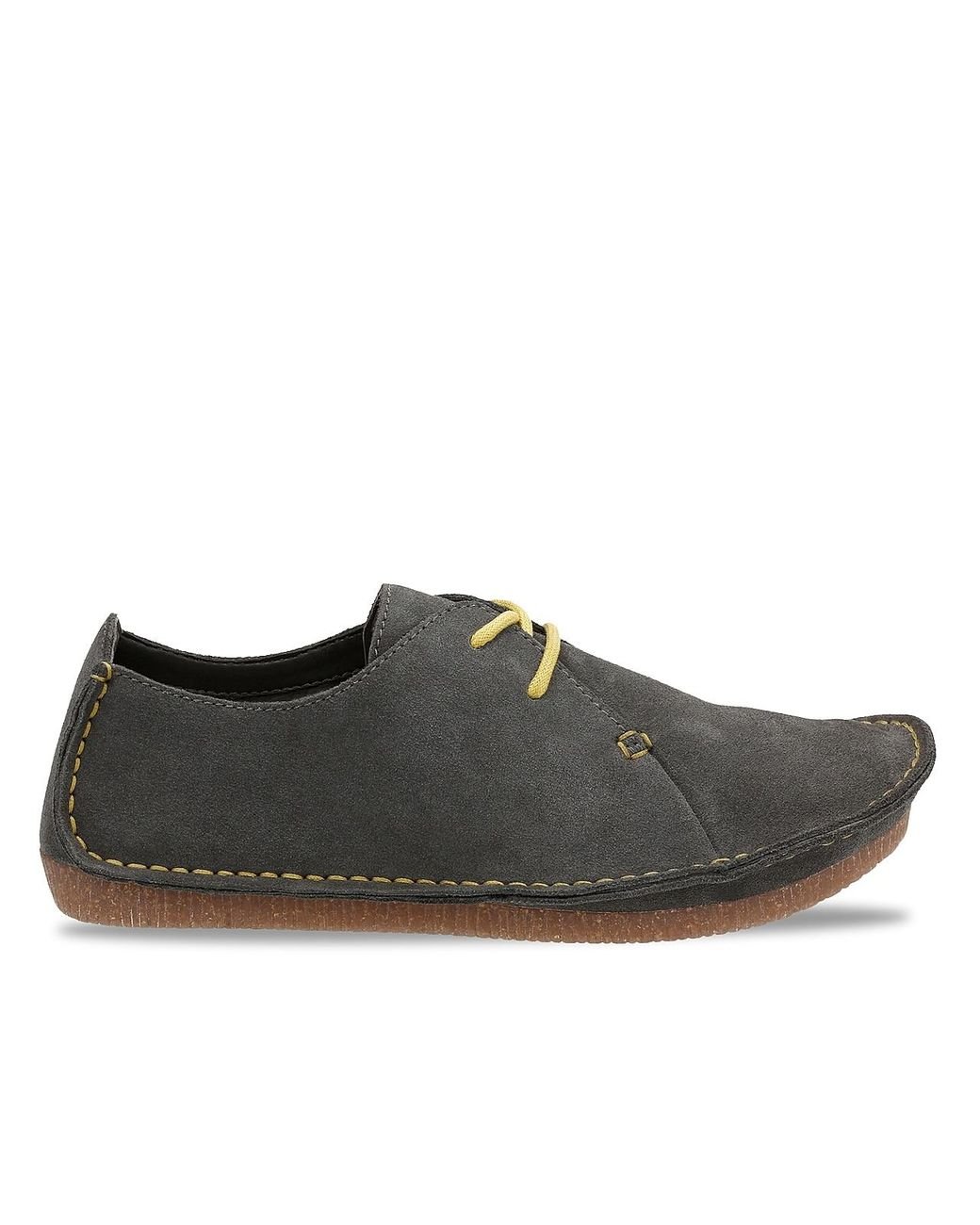 Clarks Janey Mae Oxford in Gray | Lyst
