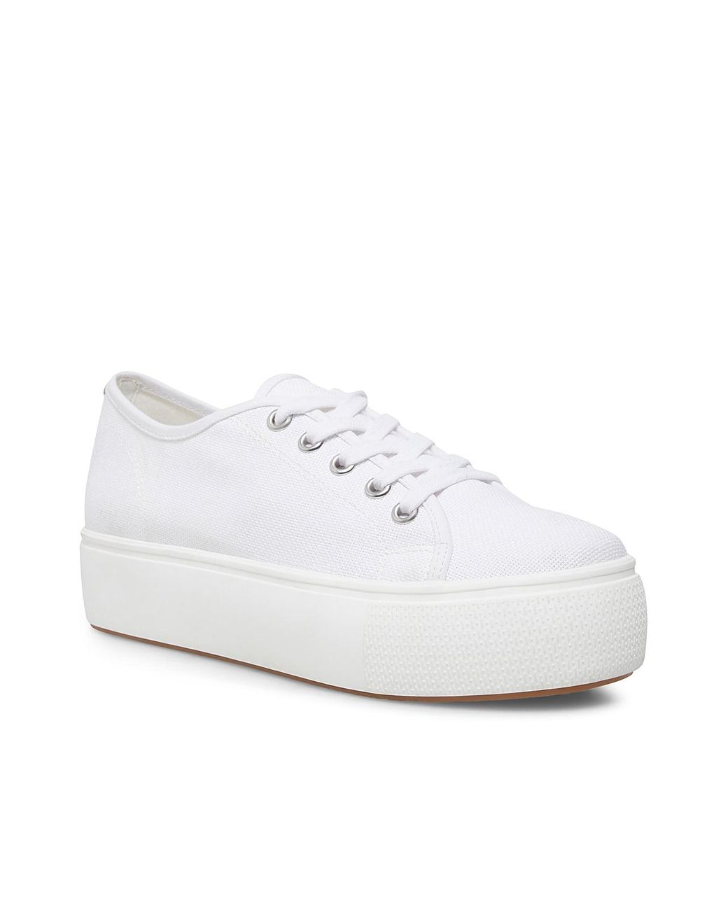 Steve madden hotsell white sneakers platform