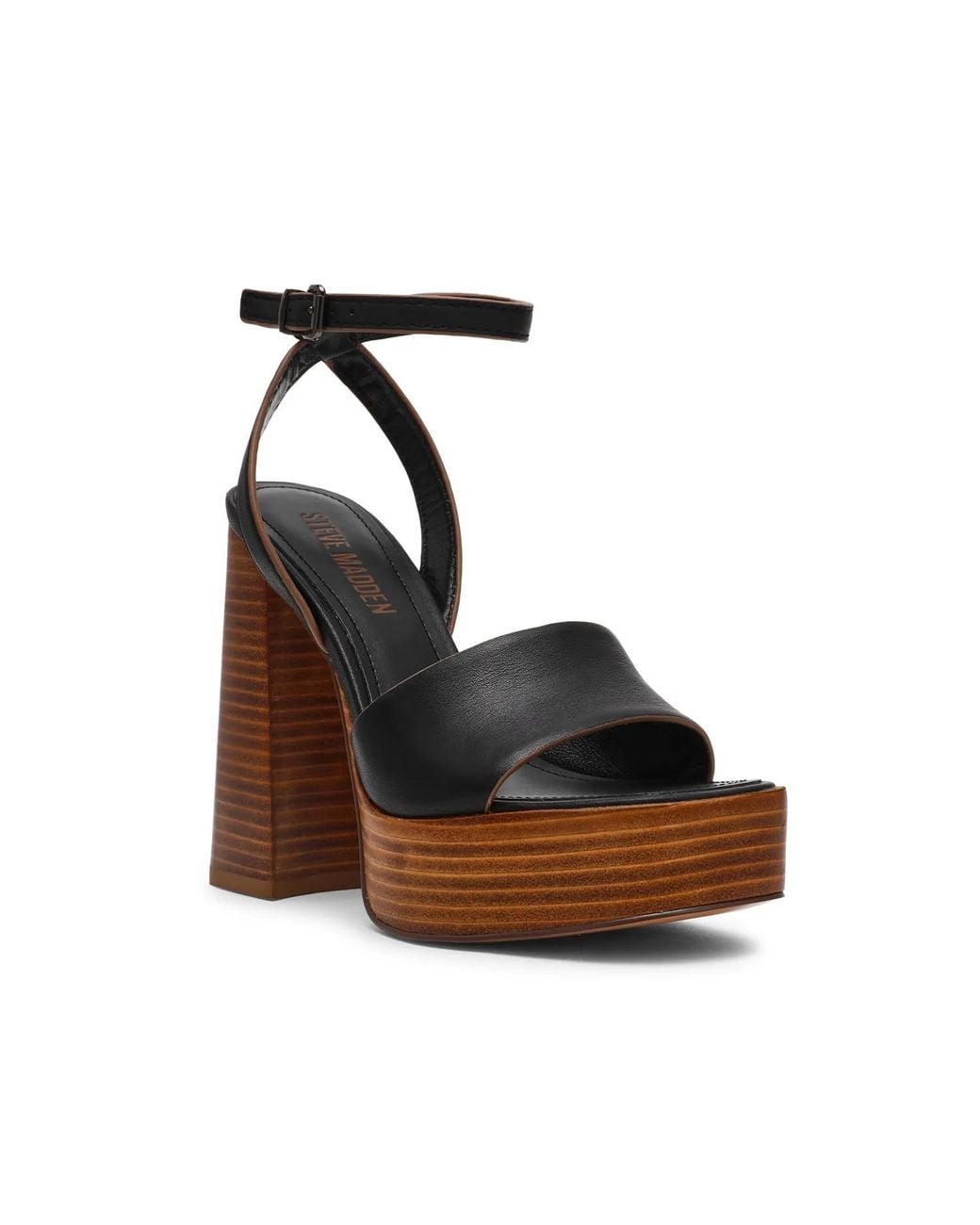 Steve Madden Black Floria Sandal