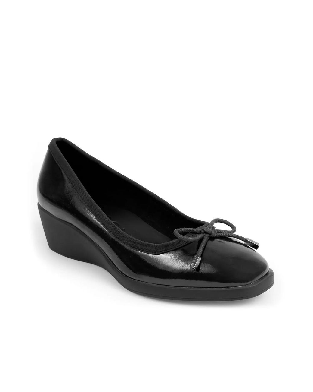 Aerosoles Black Tema Wedge Pump