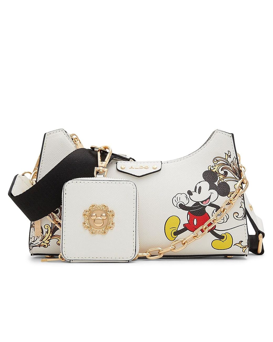 ALDO Disney X Mickey Mouse Shoulder Bag in Black | Lyst