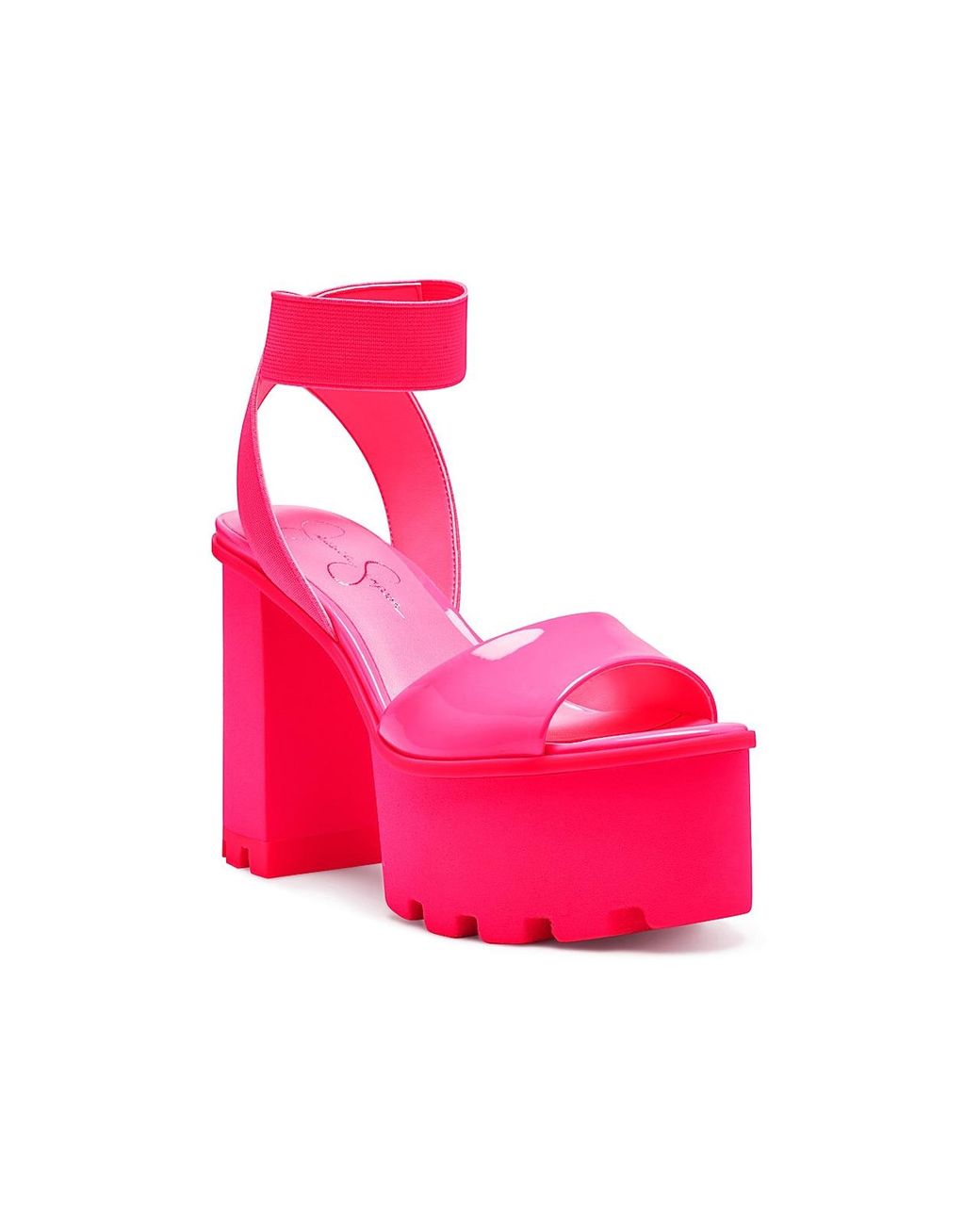 Jessica Simpson Skylir Platform Sandal in Pink | Lyst