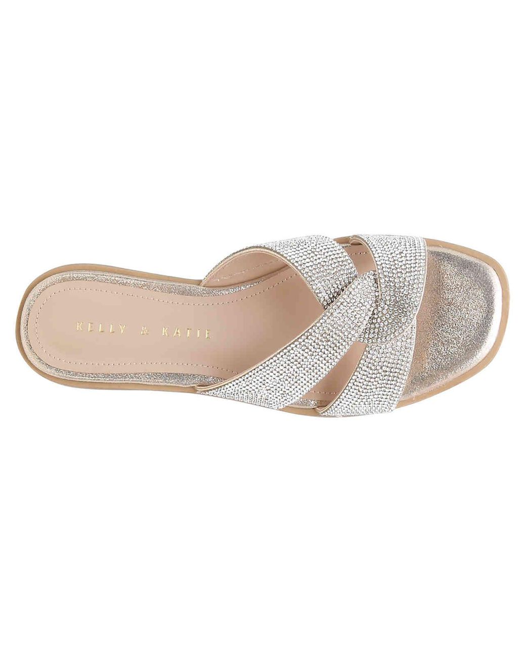 kelly and katie kirstie sandal silver
