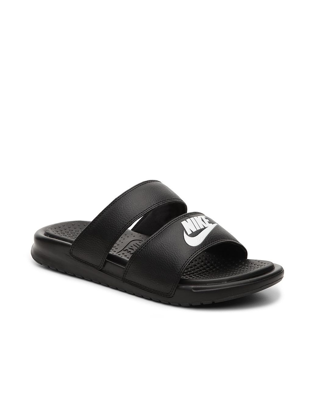 nike benassi duo flat sandals