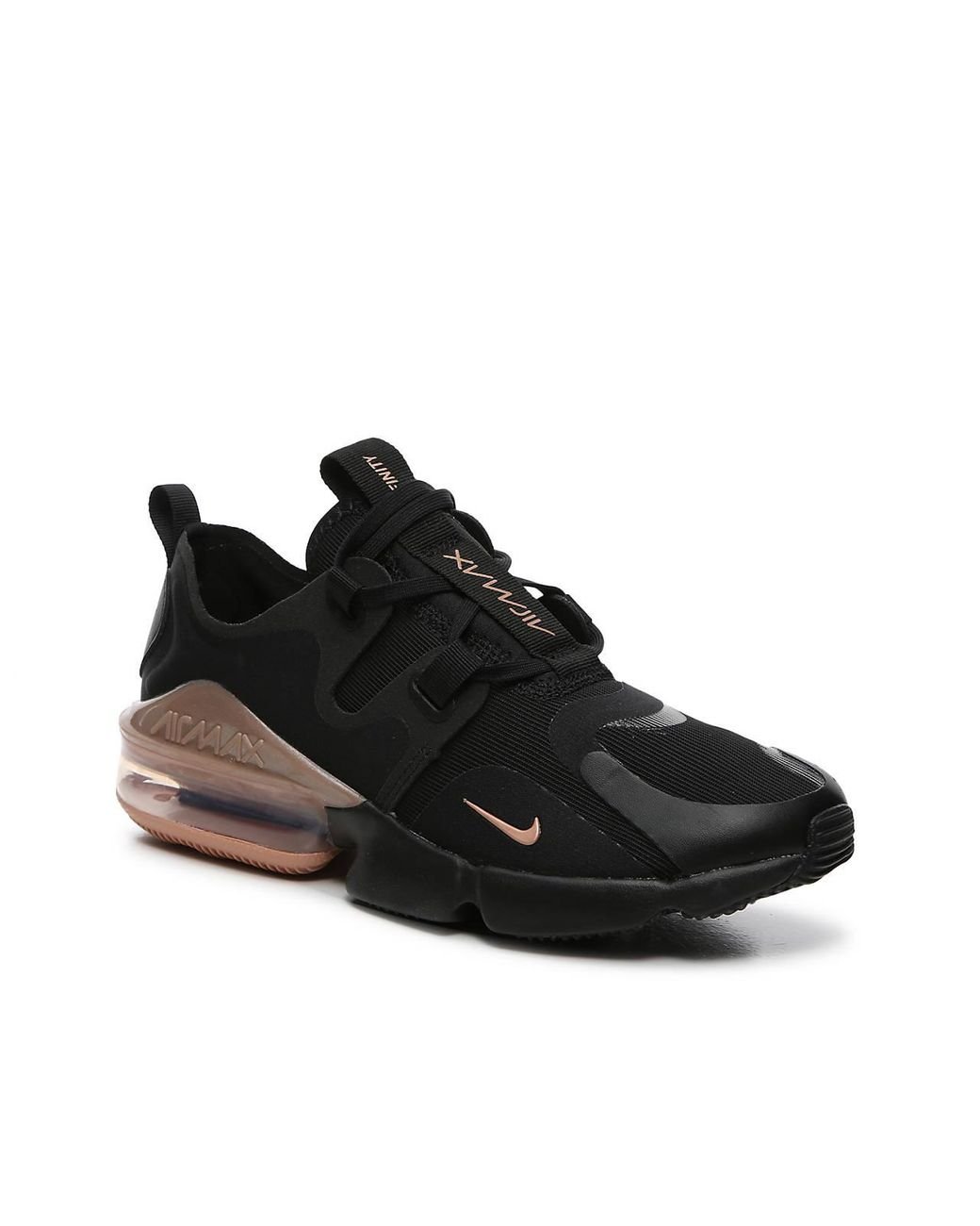 Nike Air Max Infinity Sneaker in Black | Lyst