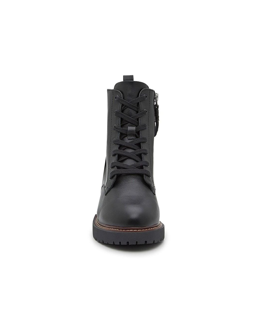 Hush Puppies Kit Combat Boot in Black Lyst