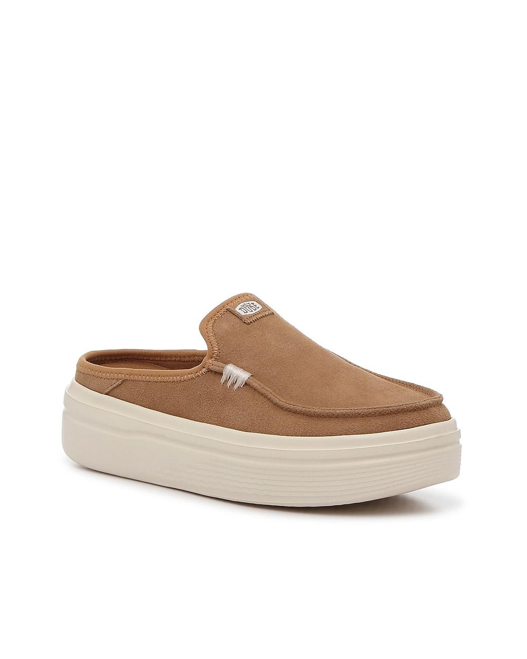 Hey Dude Austin Platform Clog in Brown Lyst