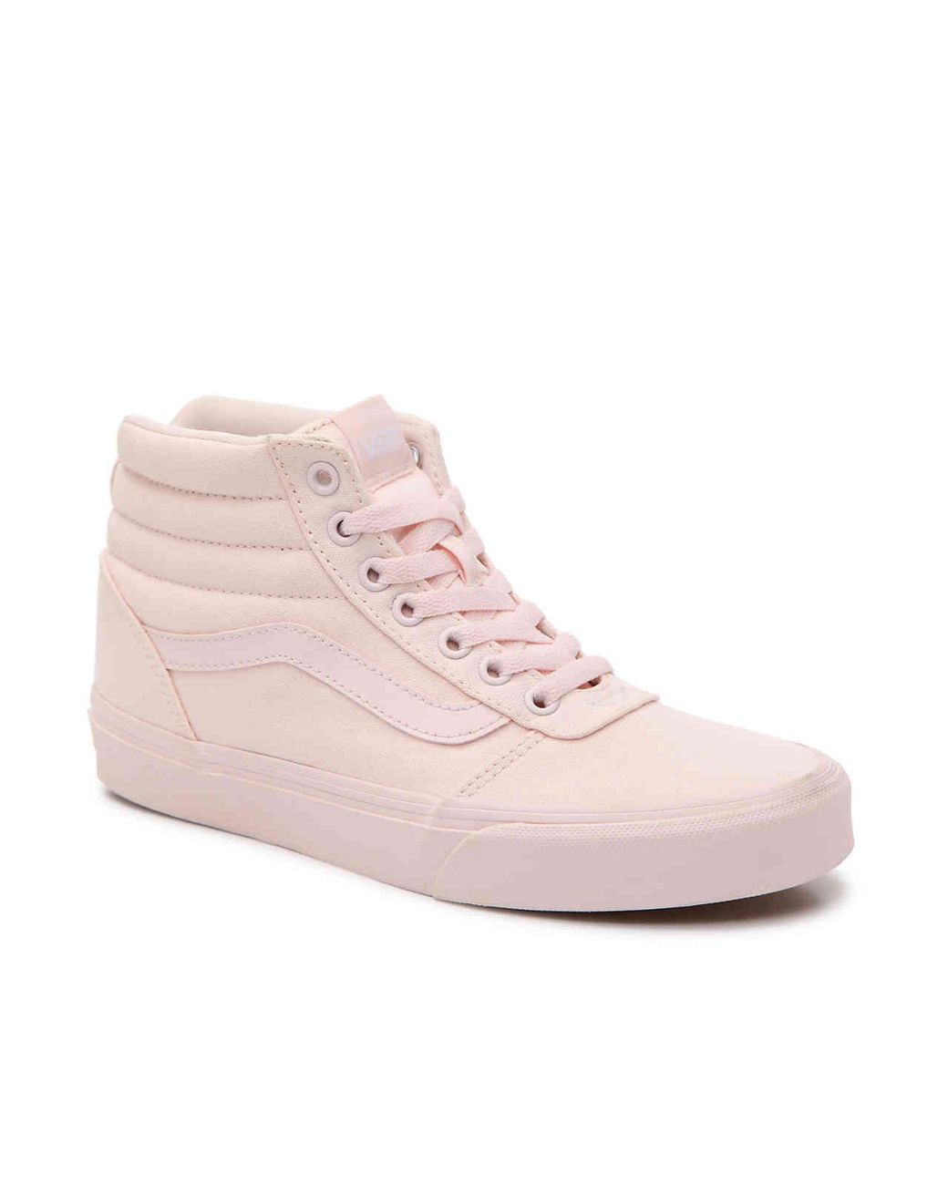 Vans Ward Hi High-top Sneaker in Pink | Lyst