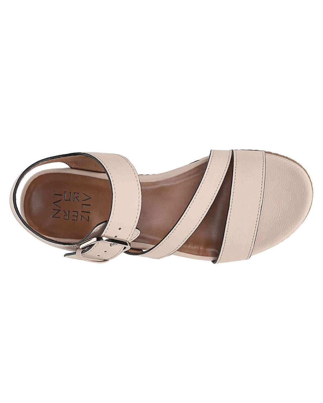 Naturalizer Fitz Wedge Sandal in Pink Lyst