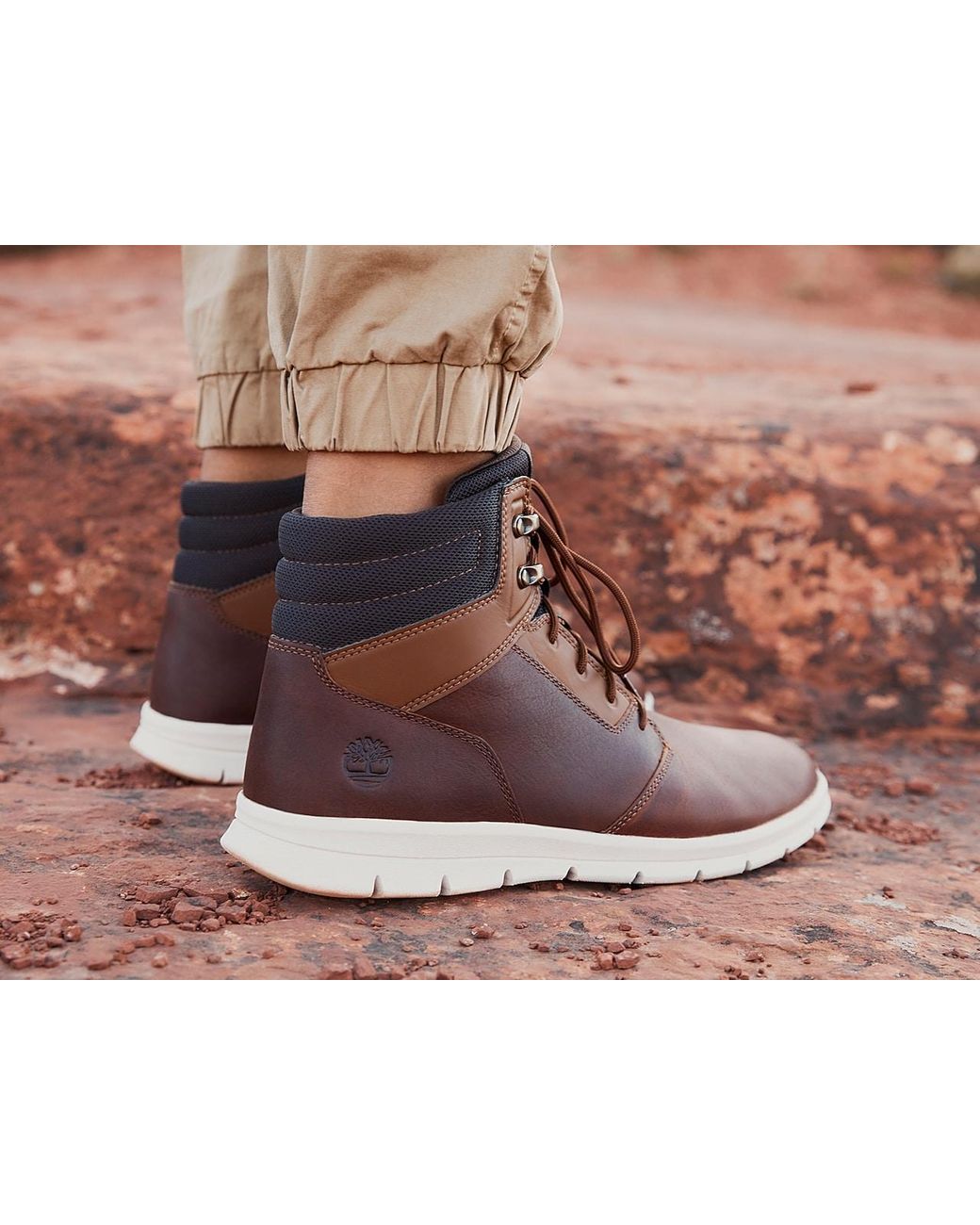 Timberland Graydon High-top Sneaker in Brown for Men | Lyst