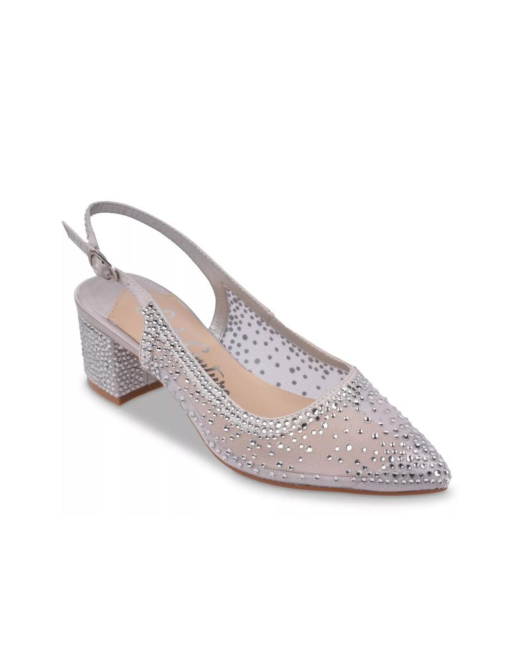 Lady Couture White Demi Pump