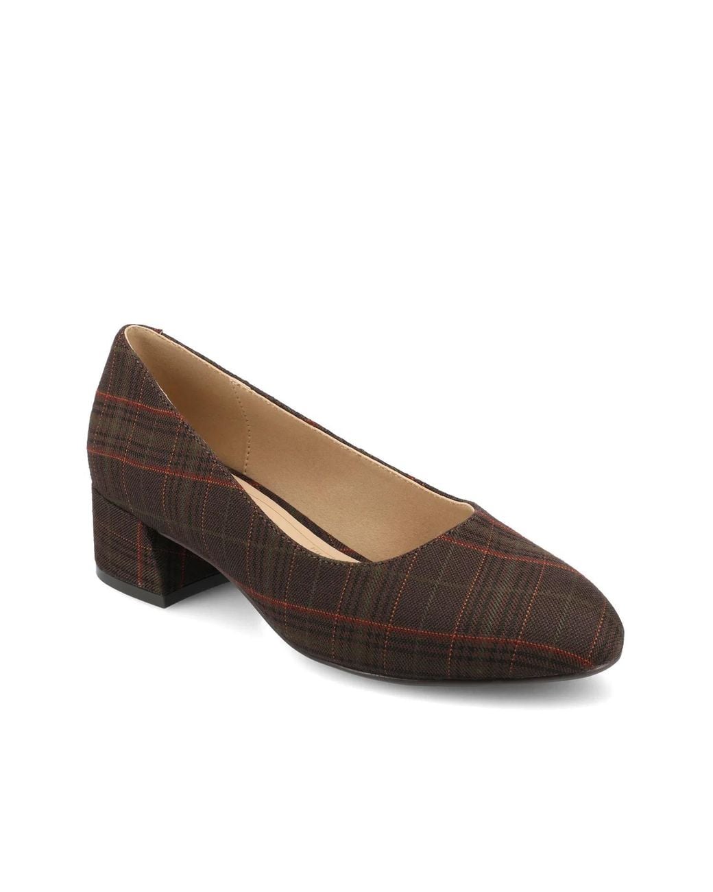 Journee Collection Black Saarii Pump