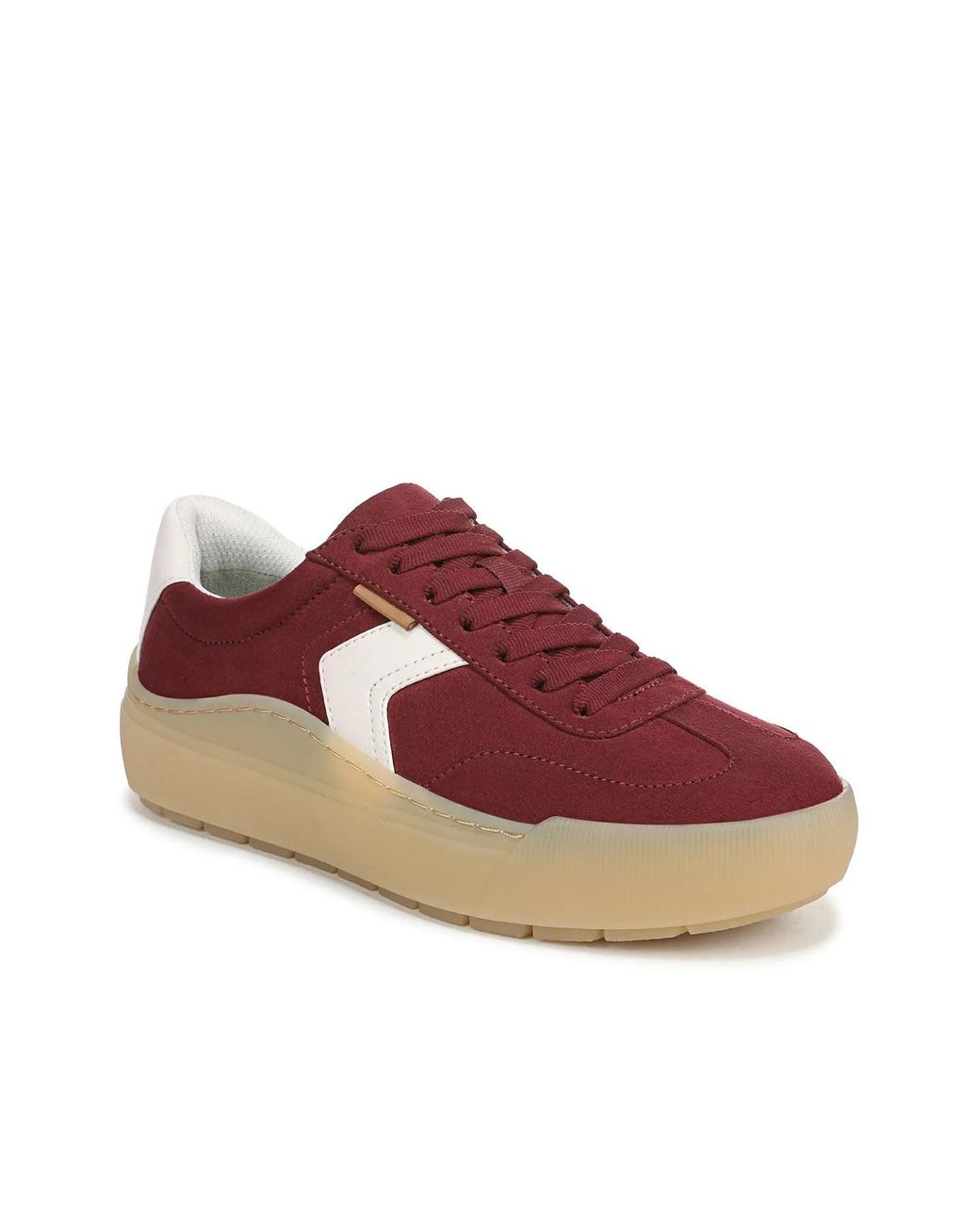 Dr. Scholls Red Time Off Win Platform Sneaker